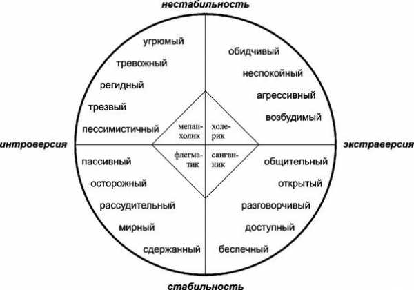 Картинки психология темперамент